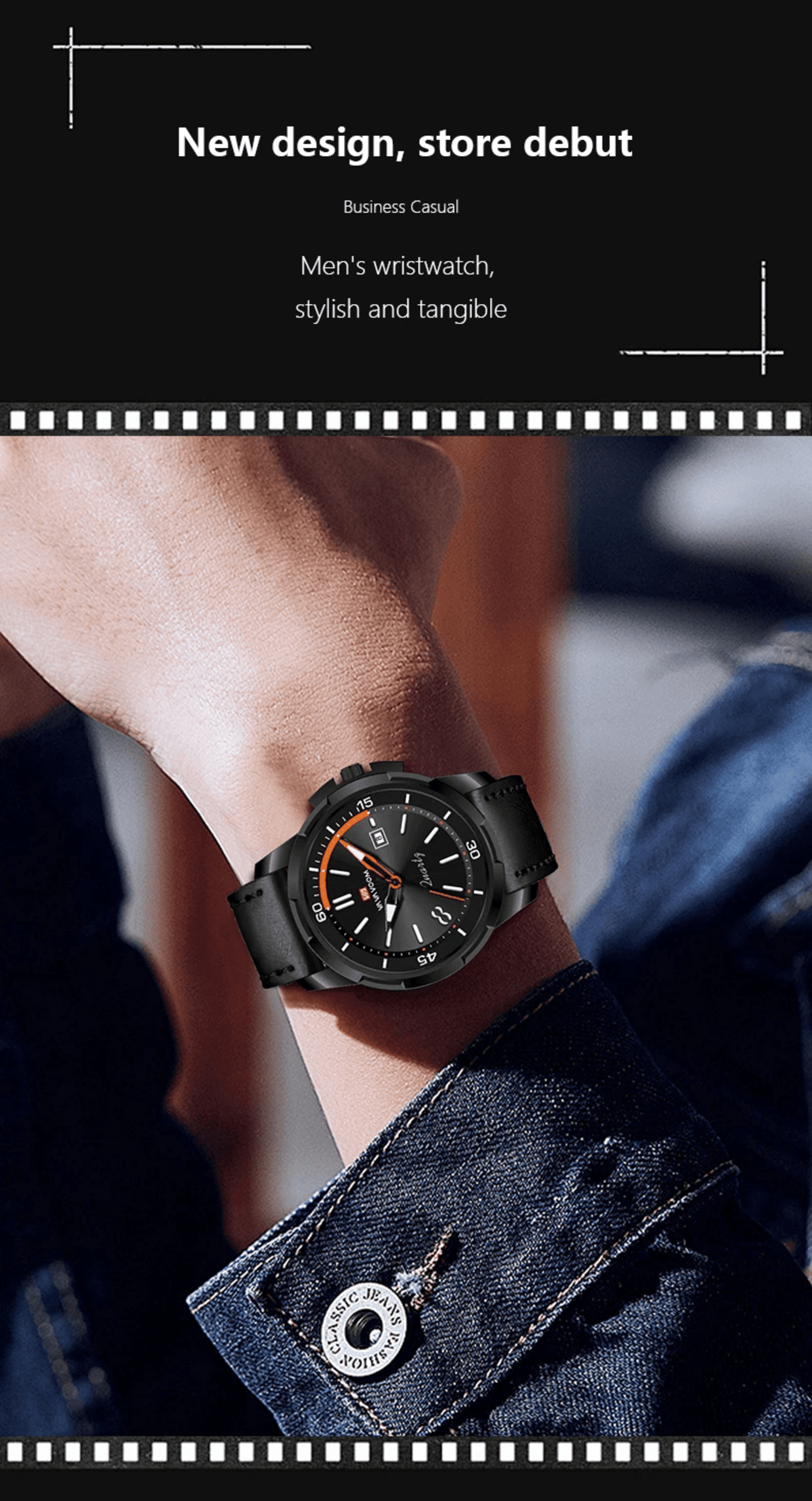 VA VA VOOM Reloj Militar Cuero Marrón - 4