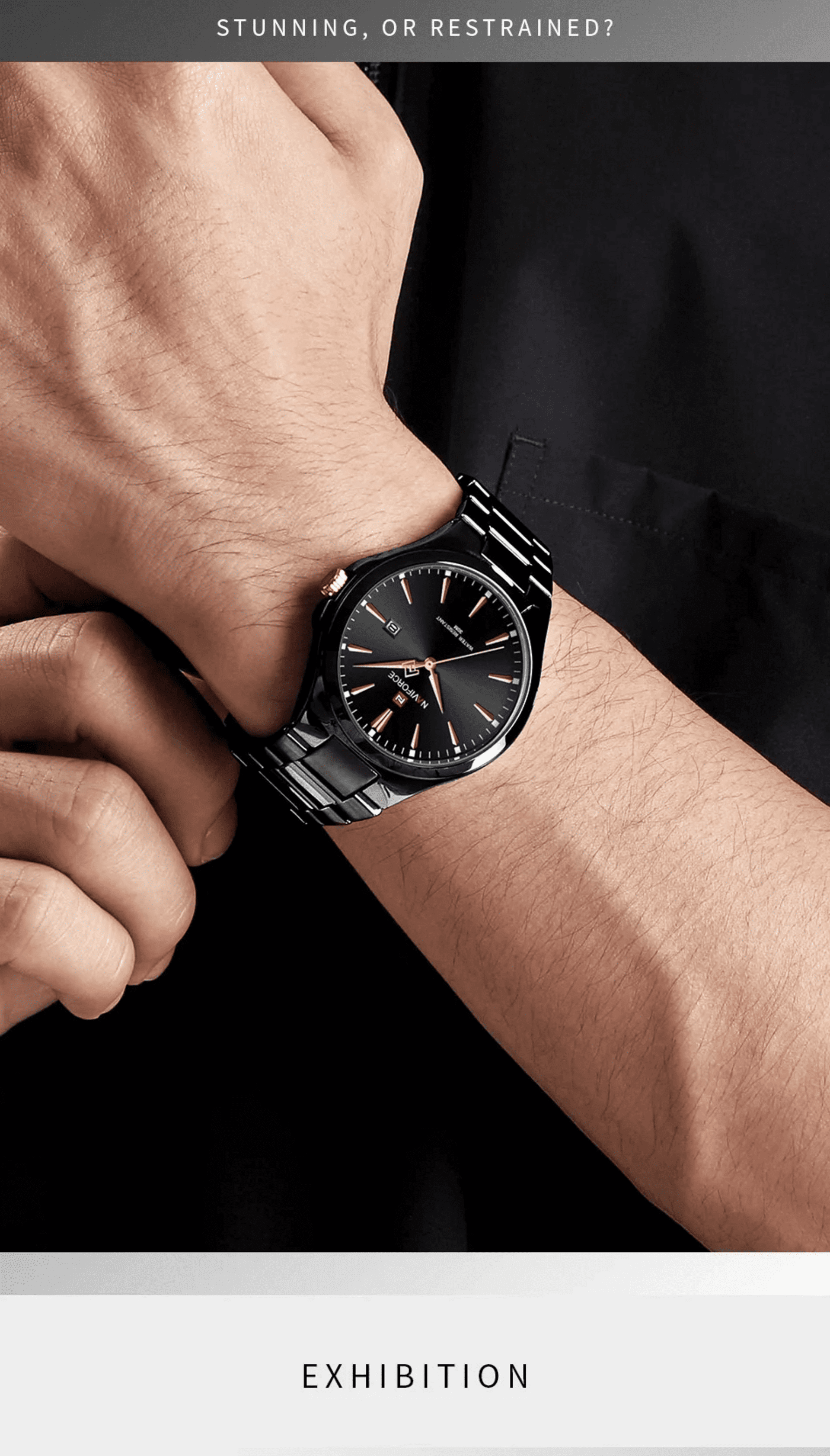 NAVIFORCE Reloj Business NF 9214 Silver Blue - 7