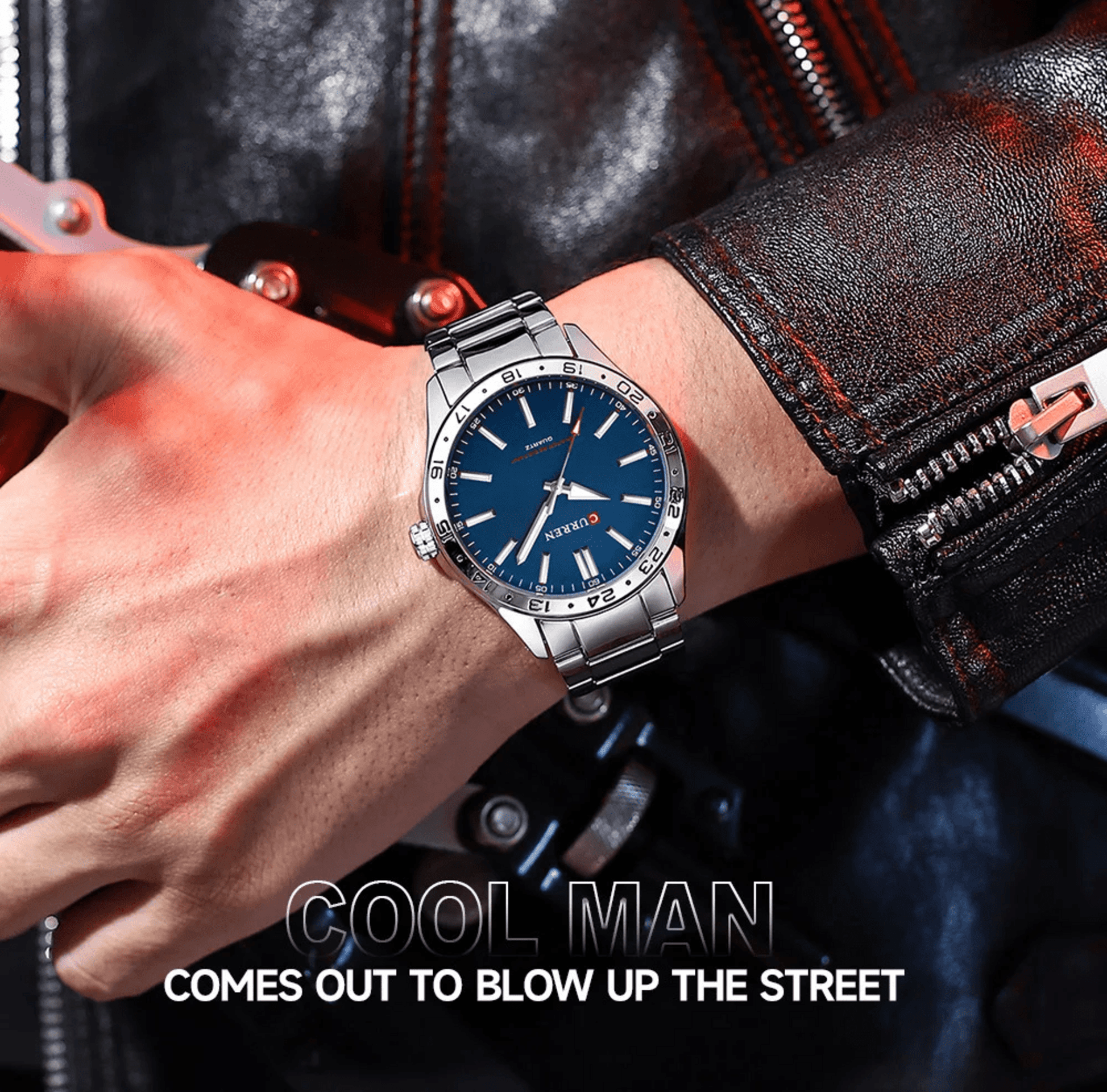 CURREN Reloj Business 8452 Blue - 7