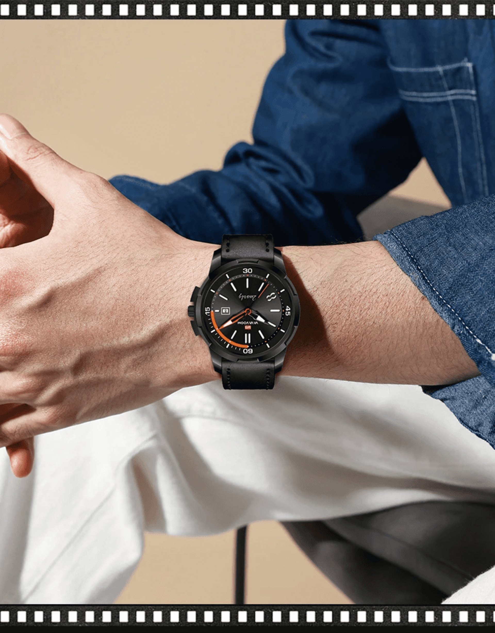 VA VA VOOM Reloj Militar Cuero Marrón - 5